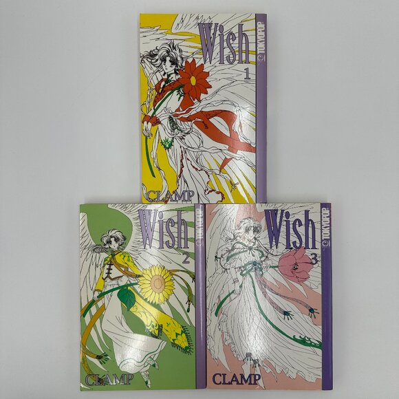 Wish Volume 1 - 3 by CLAMP Manga Books / Paperback - Picture 1 of 12